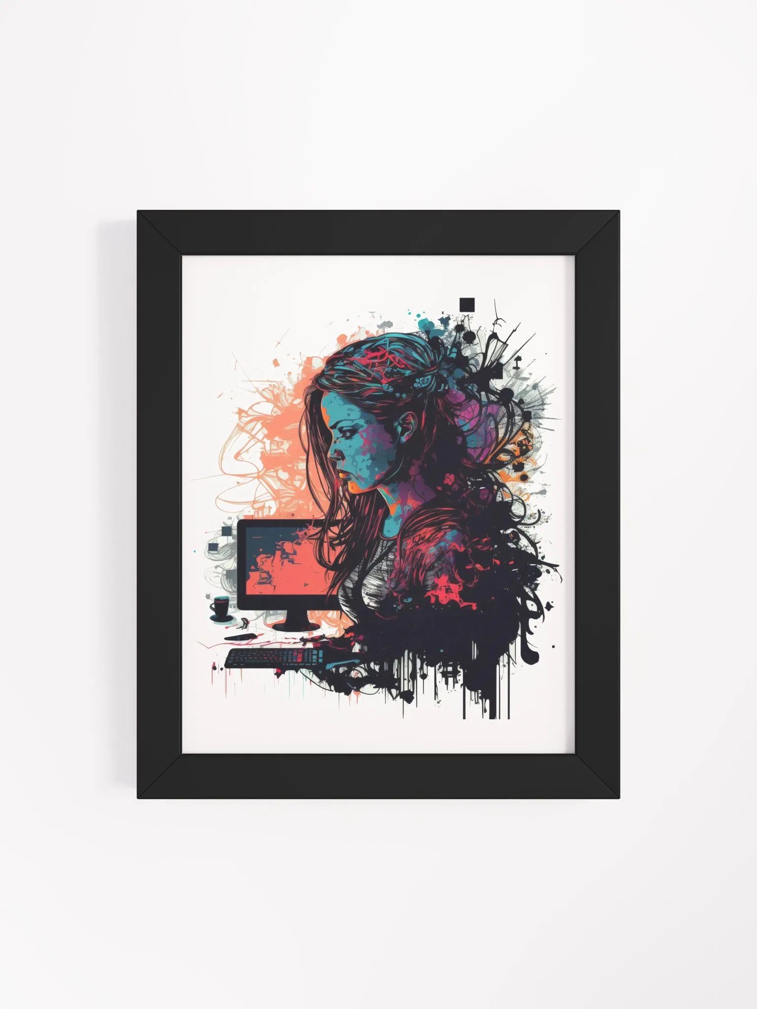 Digital Daydream Framed Poster product image (87)