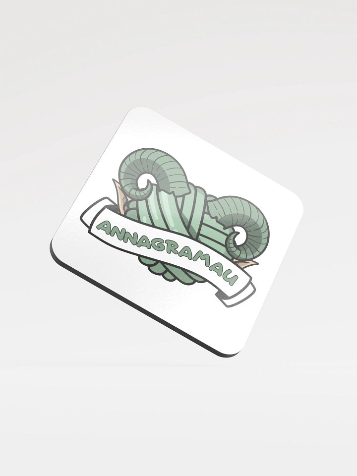Glossed Cork Coaster - Logo product image (1)