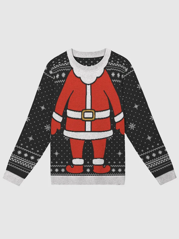 Happy Holidays Slogan Santa Sweater product image (2)