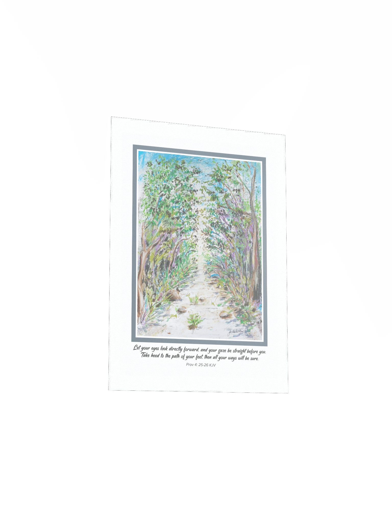 'Pathways' Inspirational Poster with scripture verse product image (5)