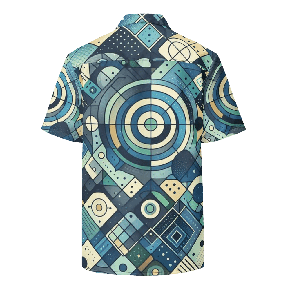 Symmetry Waves Hawaiian Shirt product image (3)
