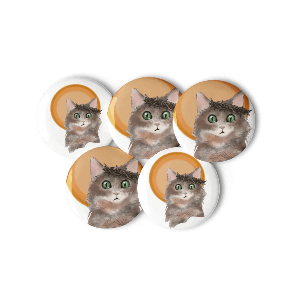 Kitty Jesus Pins product image (11)