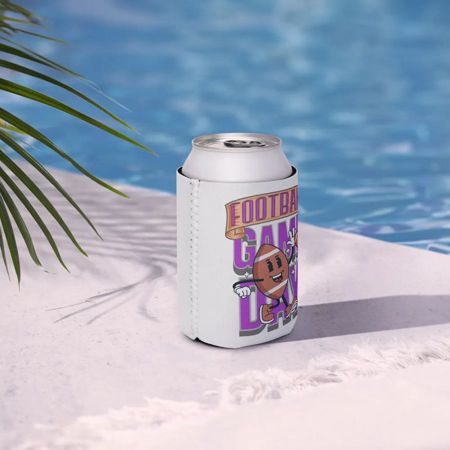 Game Day Football Can Cooler product image (7)