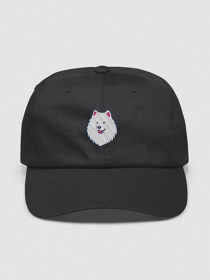 Smiling Samoyed Dad Hat product image (3)