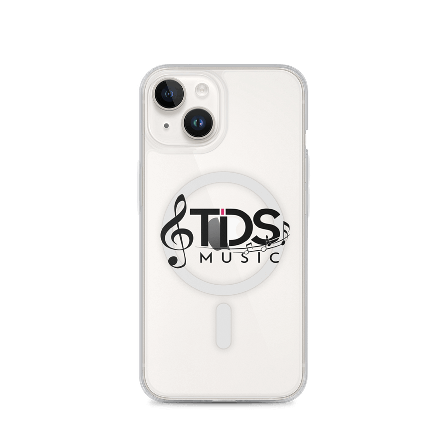Exclusive TDS Music MagSafe Clear Case for iPhone 14-16 Series and 2020 SE - Music-Themed Design product image (1)