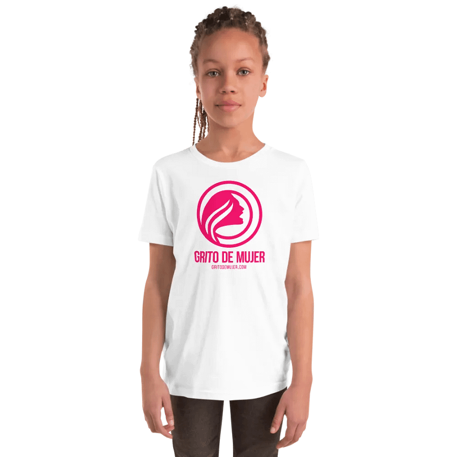 Camiseta Blanca Para Niñas | Jóvenes product image (3)