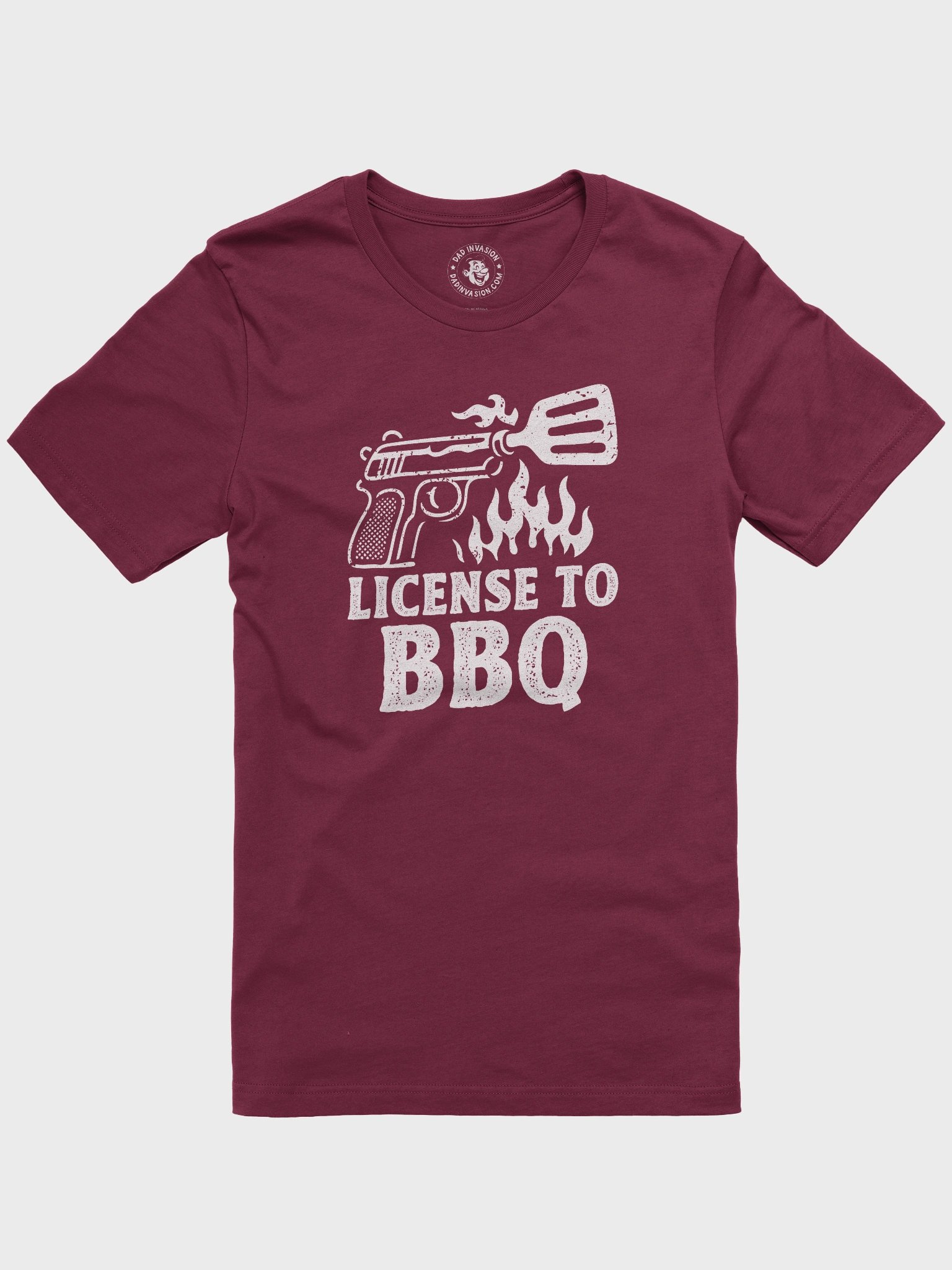 License To BBQ – Funny Dad T-Shirt for Grill Masters product image (1)