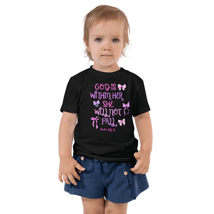 God Is Within Her Toddler T-Shirt product image (1)