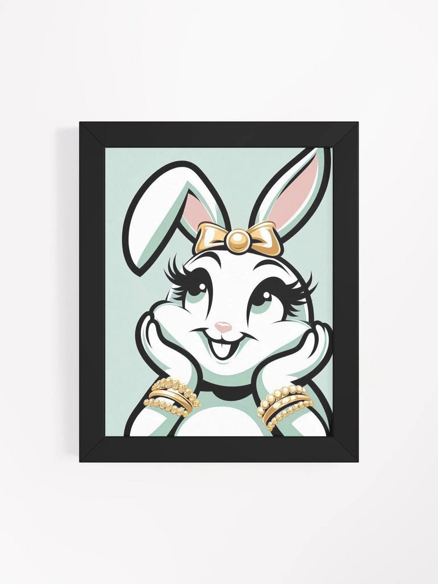 Golden Bunny Joy Framed Poster product image (4)