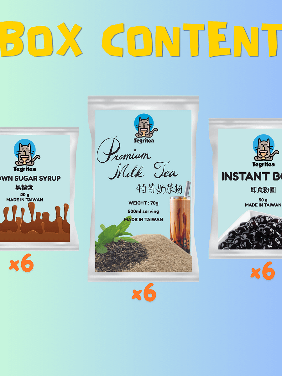 Premium Milk Tea Kit (6 Servings) product image (2)