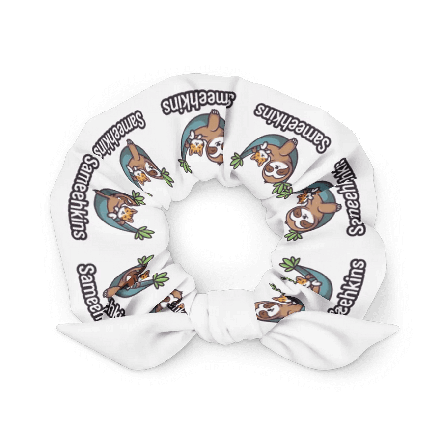 Sloth Vibes All-Over Print Scrunchie product image (1)