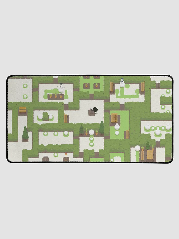 A Good Snowman is Hard to Build Desk Mat product image (1)