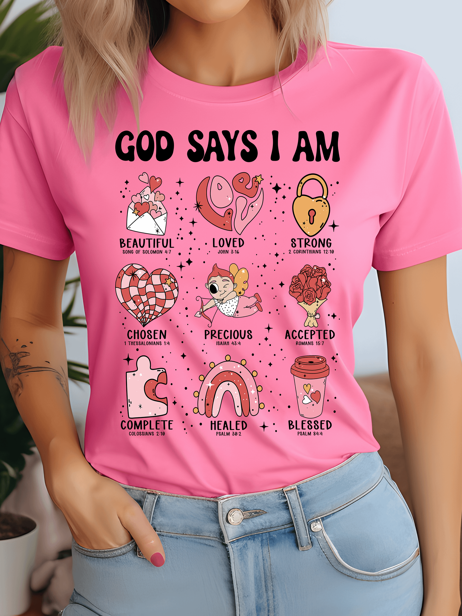Retro God Says I Am Custom Tshirt product image (1)