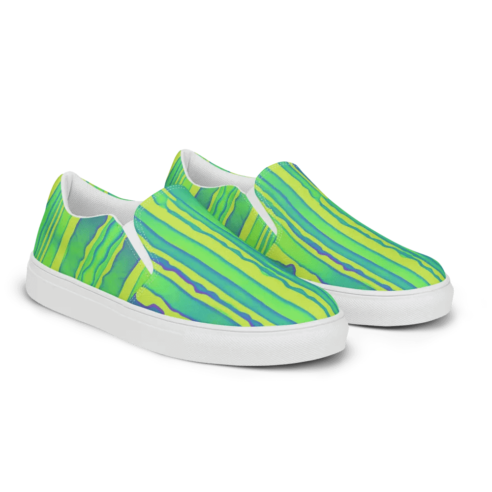 Ripple Effect Women's Slip-On Canvas Shoes product image (6)