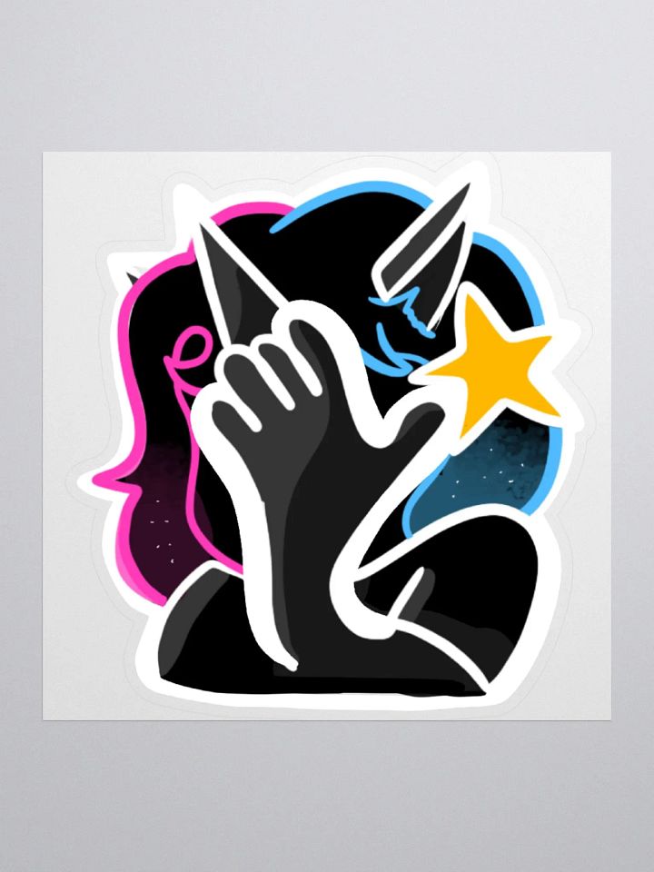 Facepalm Kiss Cut Sticker product image (3)