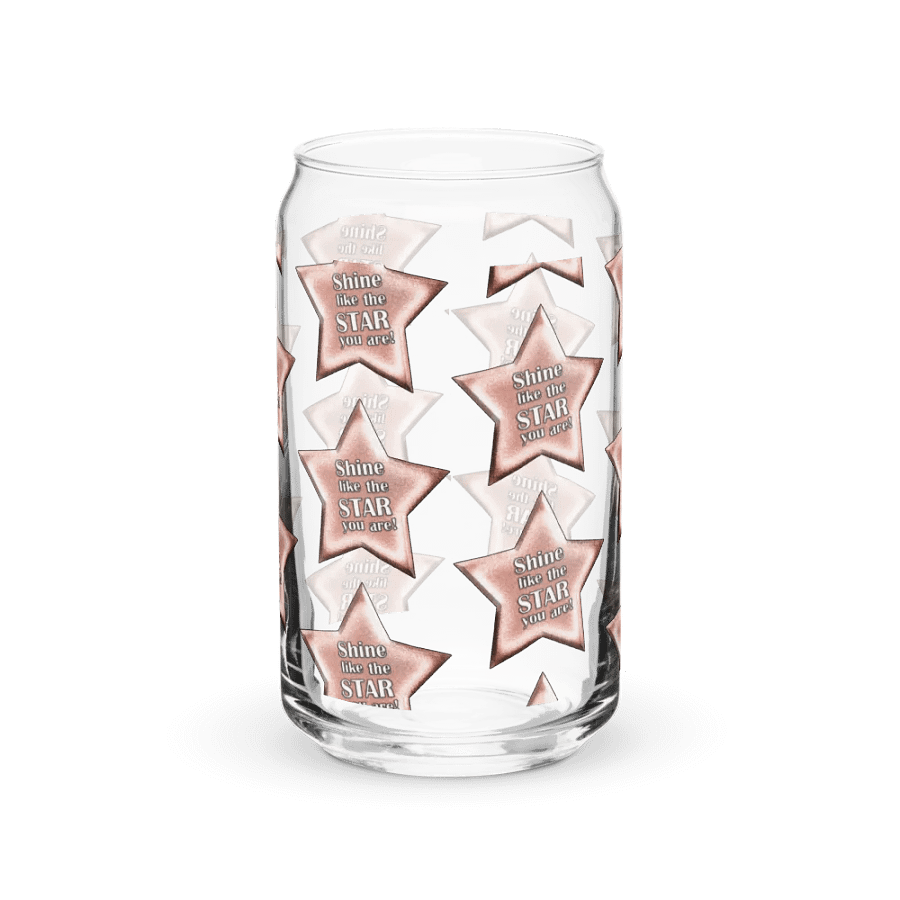 Shining Star Glass (Pink Star) product image (1)