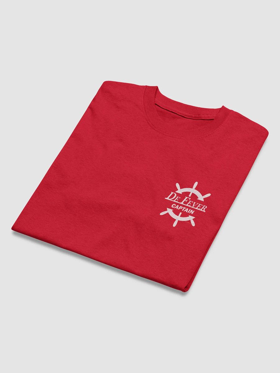 DeFever Captain - T-Shirt - Dark Shirt w/White Logo product image (6)