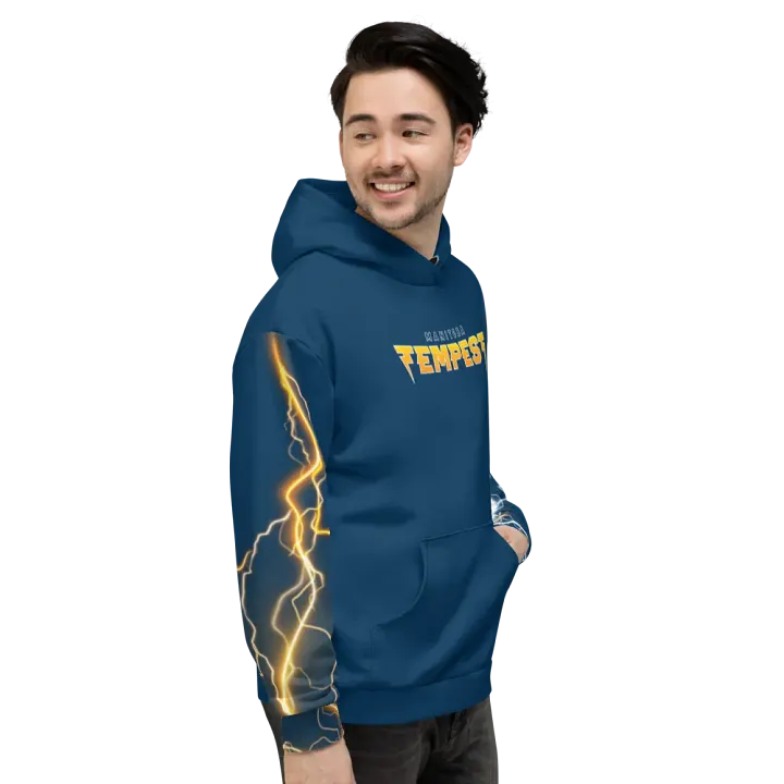 Tempest Dodgeball Club All-Over Print Hoodie product image (2)