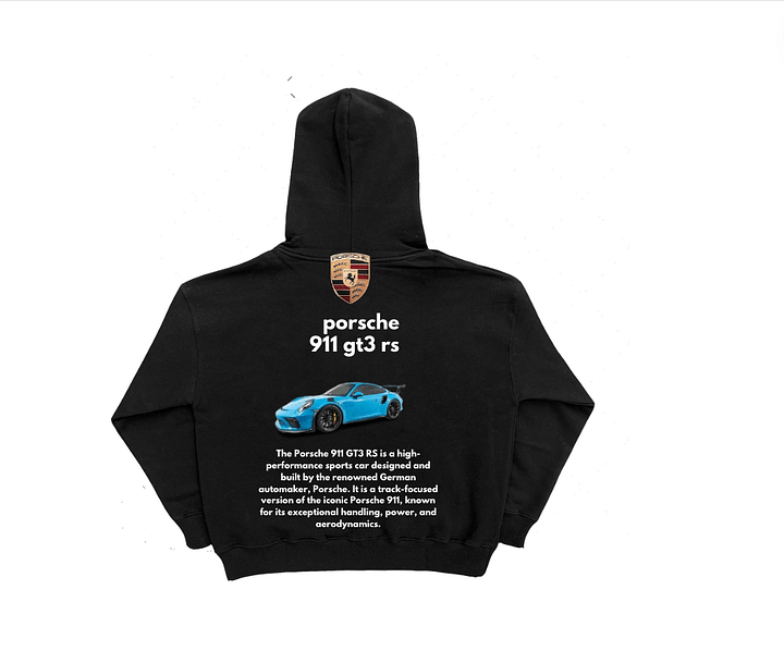 porsche 911 gt3 rs hoodie product image (2)