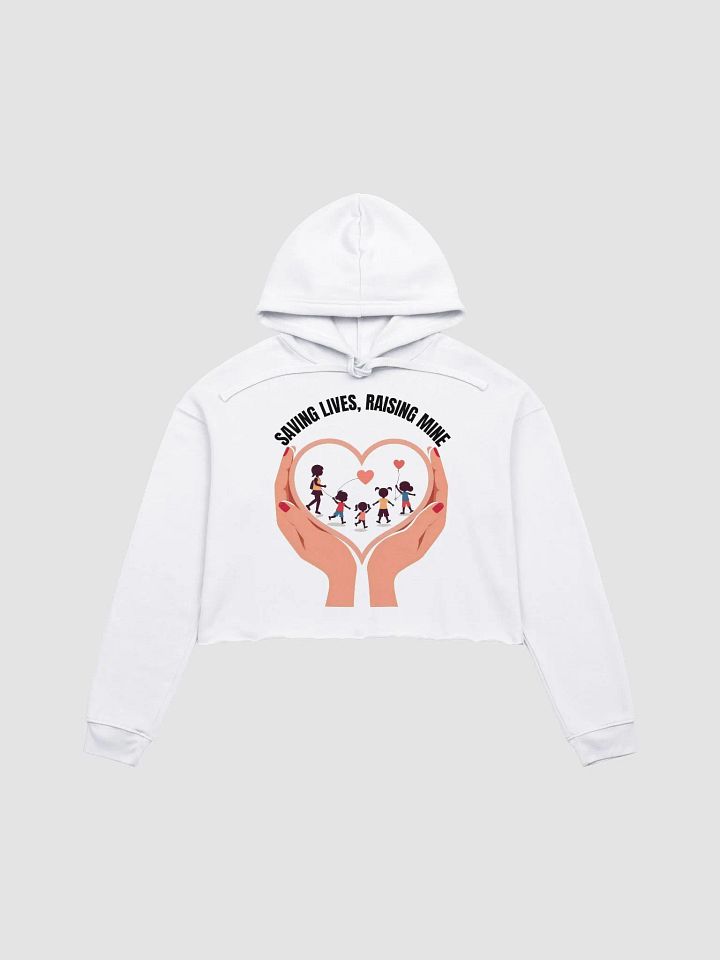 Love and Family Crop Hoodie product image (4)