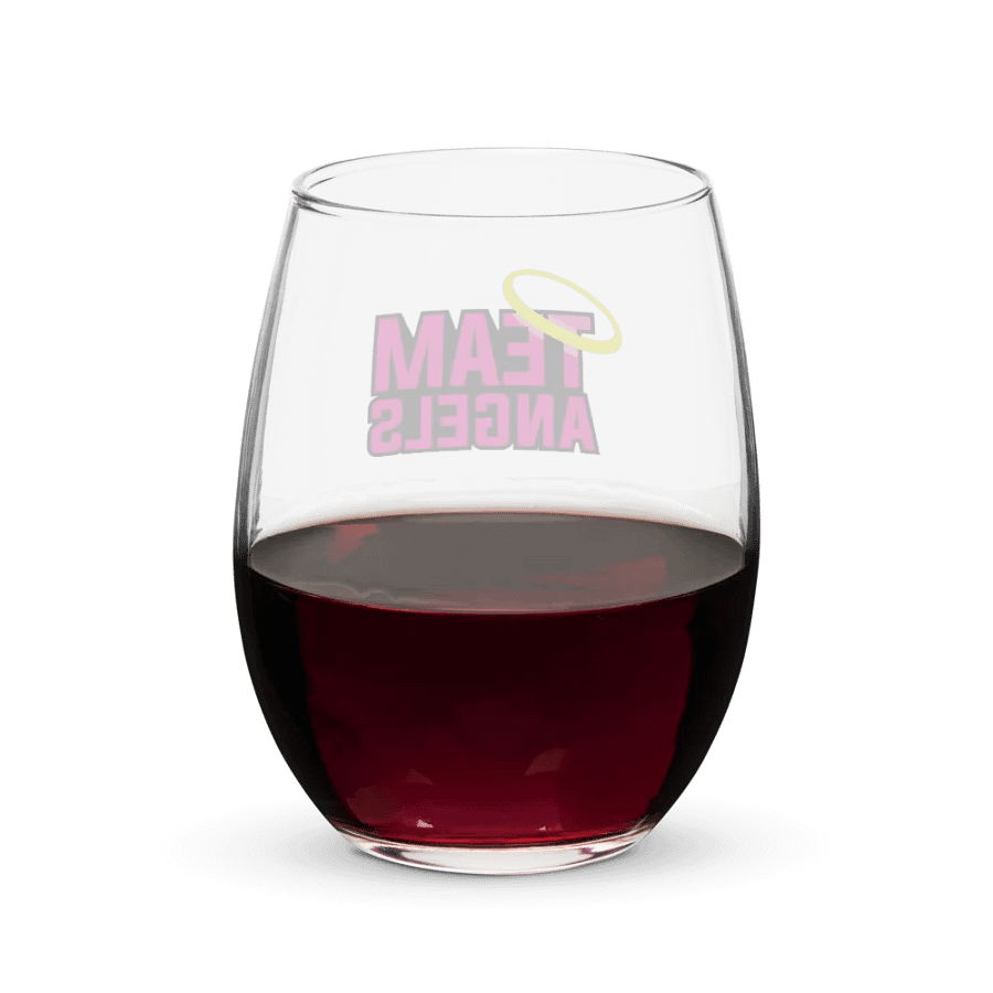 Team Angels Wine Glass product image (7)