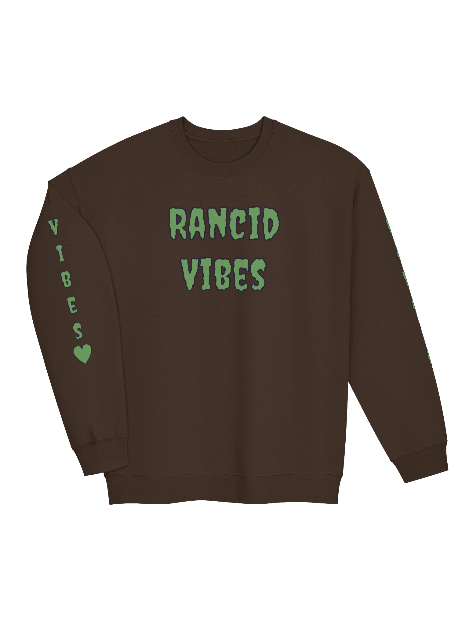 Rancid Vibes sleeve print sweatshirt product image (15)