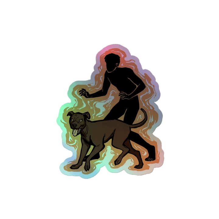 We're Wolves Holo Sticker product image (2)