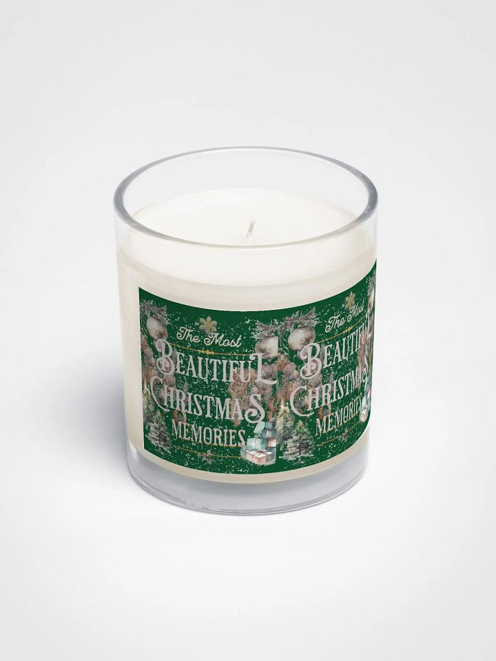 Vintage Christmas Memories Soy Wax Candle gift for friends colleagues family product image (2)