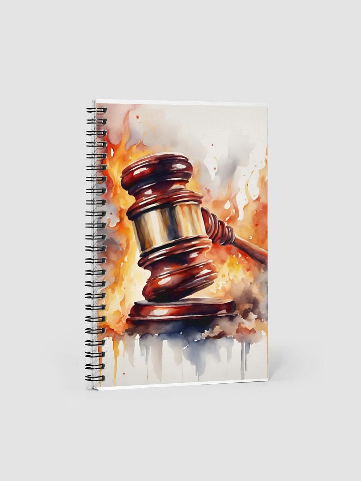 Inferno Gavel Spiral Notebook product image (1)
