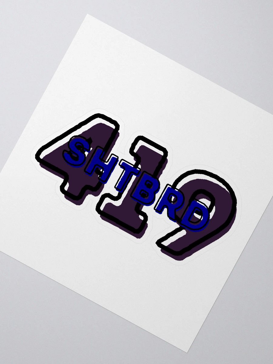 ShtBrd419 Sticker product image (2)