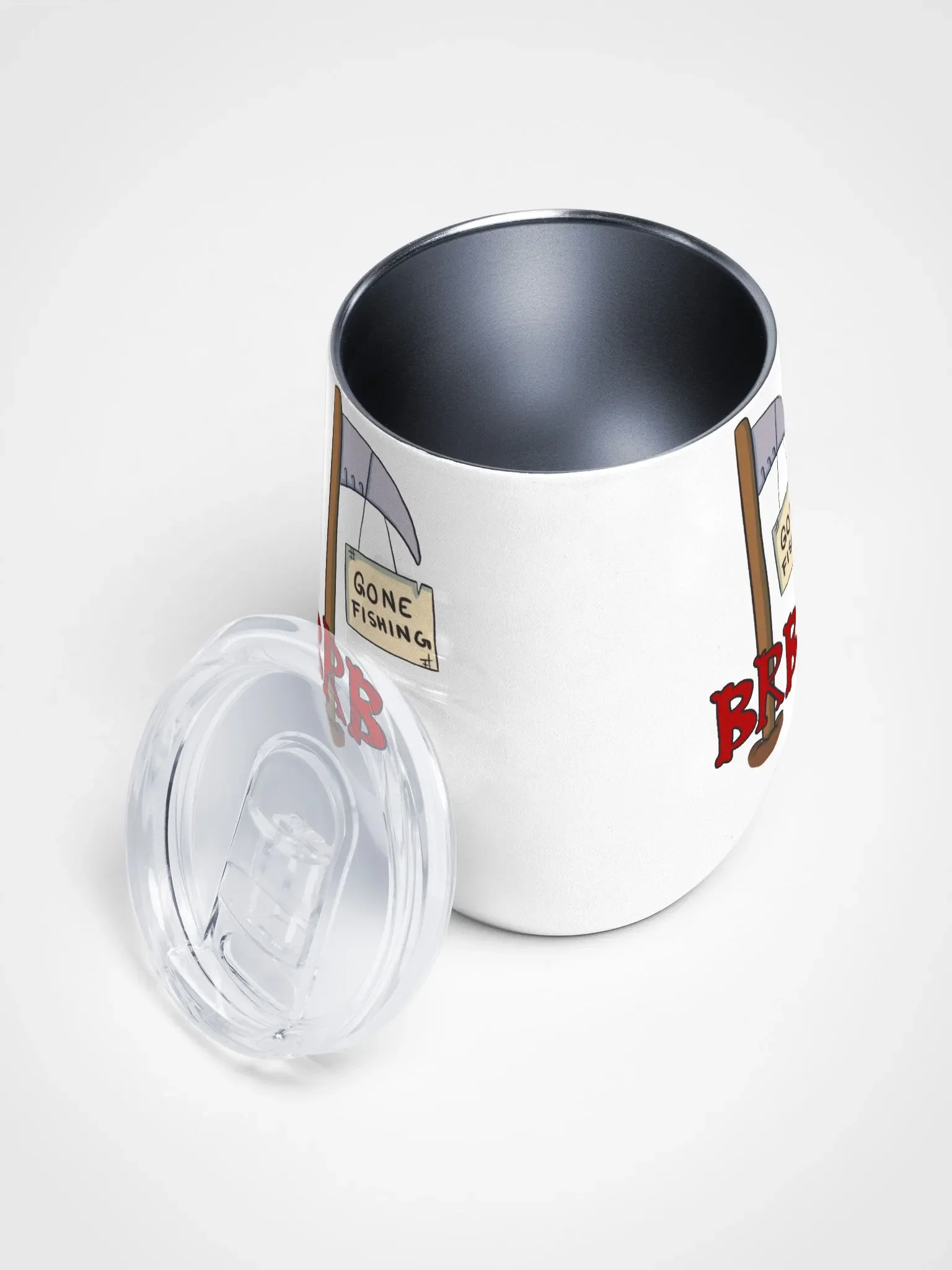 Gone Fishing Wine Tumbler product image (3)