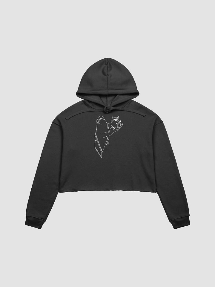 Hand in Mirror Crop Hoodie product image (2)