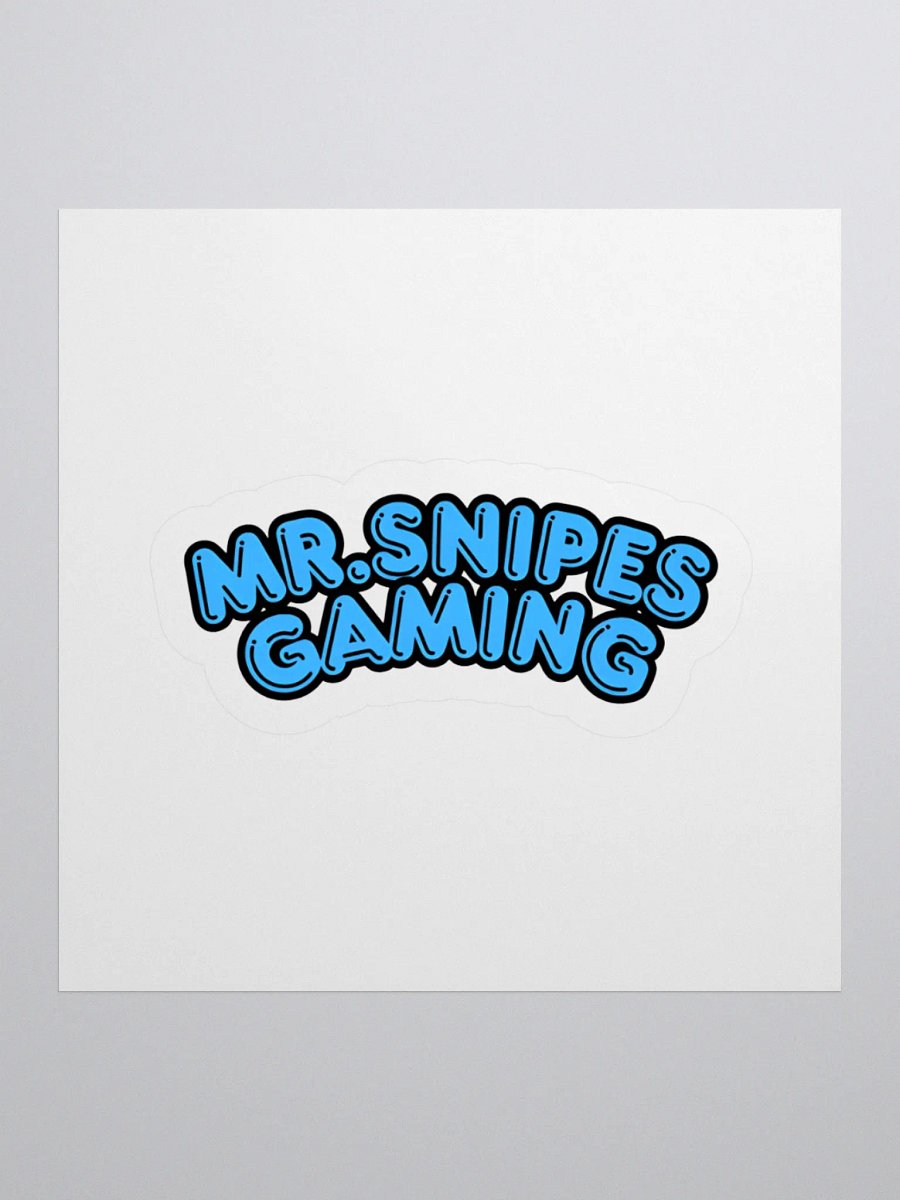 Kiss Cut Stickers - Mr.SnipesGaming product image (3)