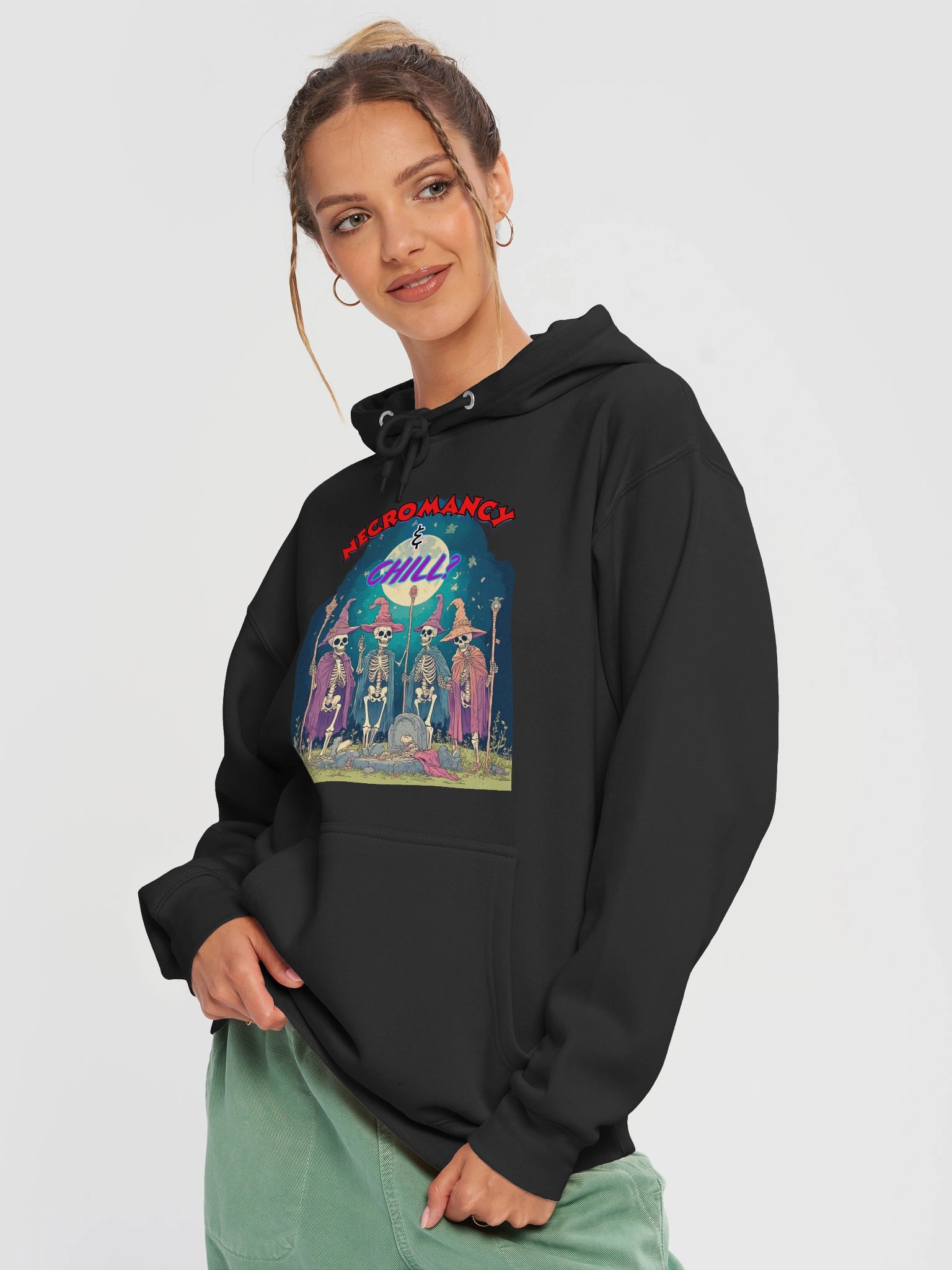 Necromancy & Chill Premium # Deadfam Hoodie product image (3)