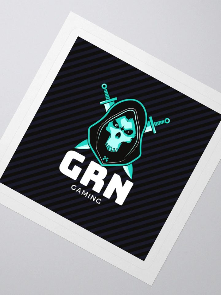GRN Gaming Skull Kiss Cut Stickers product image (4)