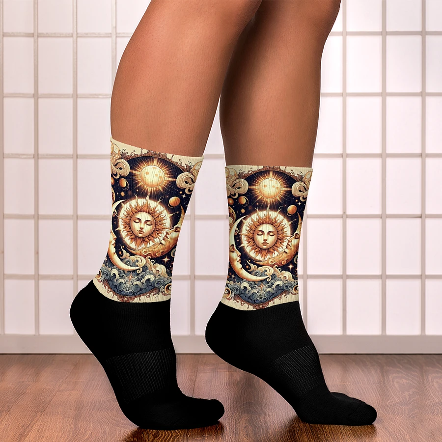 Black Foot Sublimated Socks product image (15)