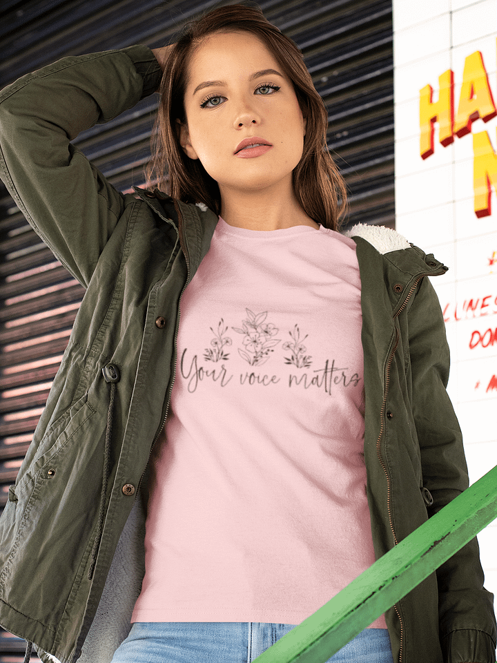 Your Voice Matters Tee product image (1)