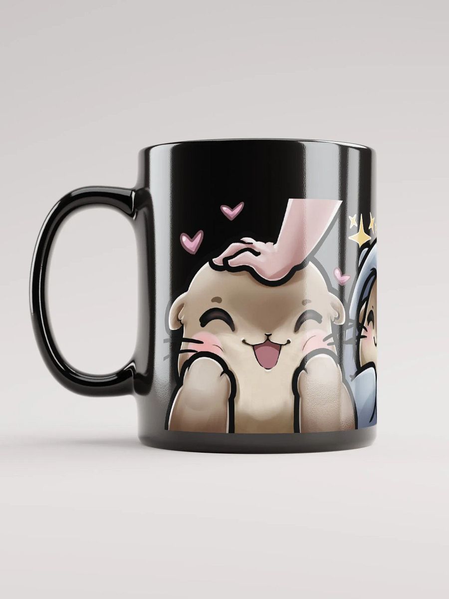 Black Glossy Mug - Otter product image (6)
