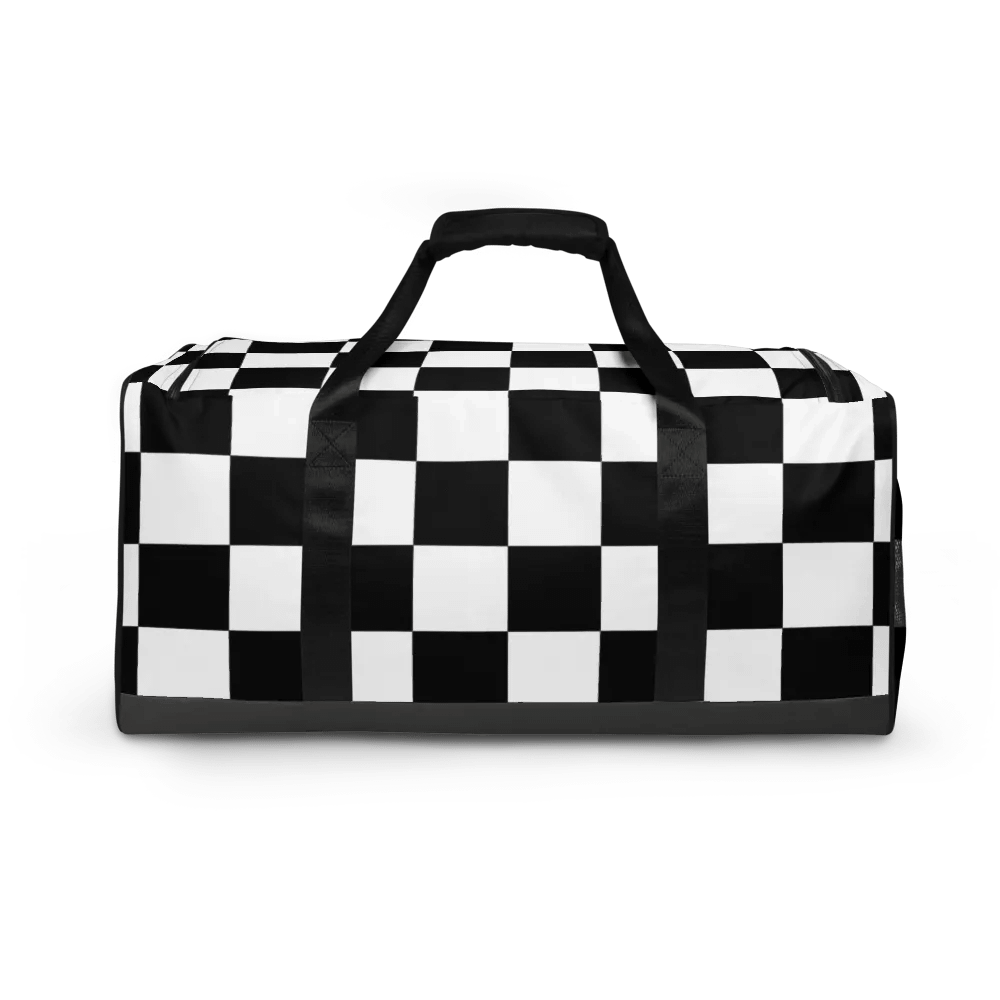 Checkered 16.5 gal. Duffle Bags w/Inside supports / inside pocket product image (1)