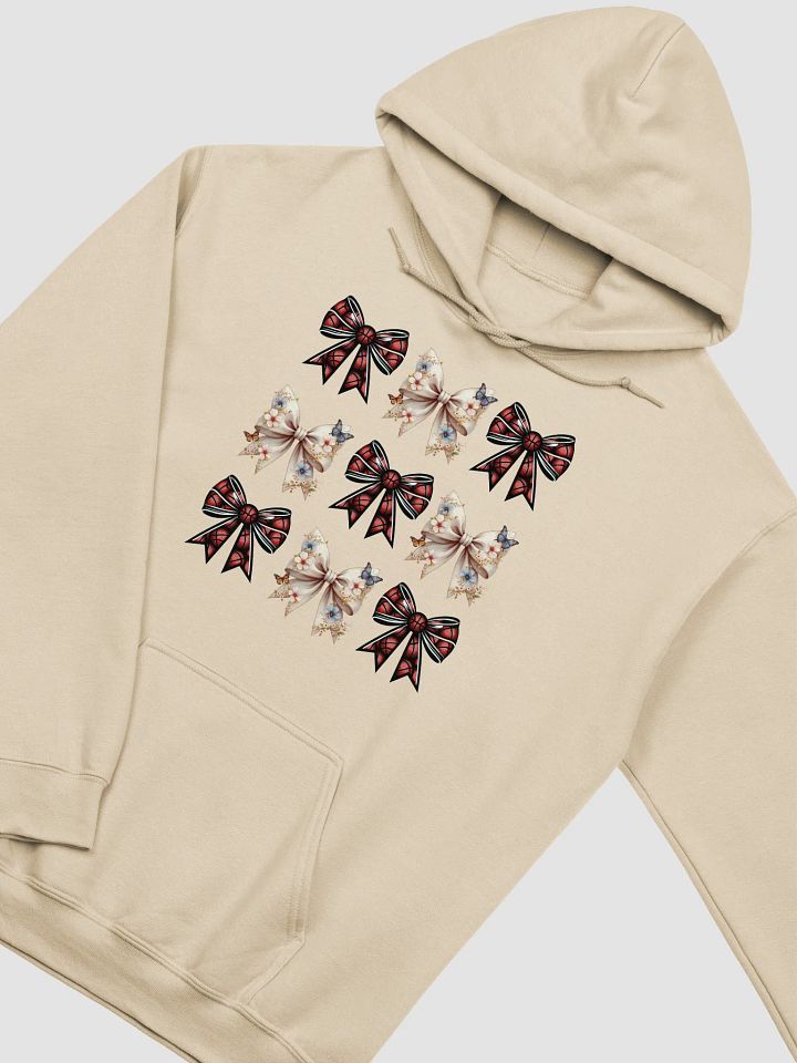 Spring Bows Basketball Floral Hoodie product image (20)