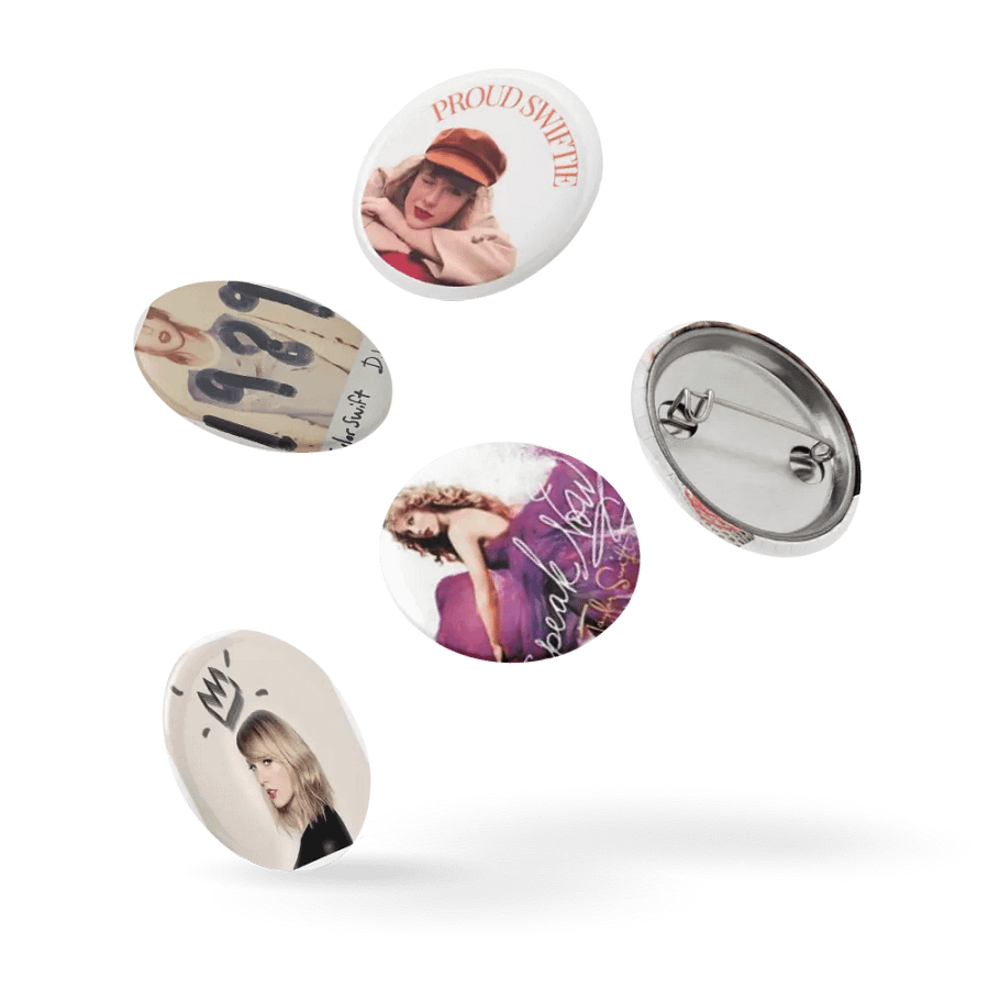 Set of 5 Taylor Swift pins product image (14)