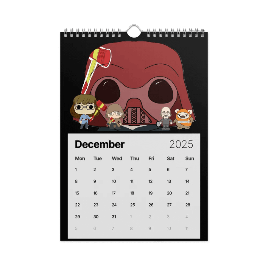 2025 Dorn Geek Calendar product image (4)