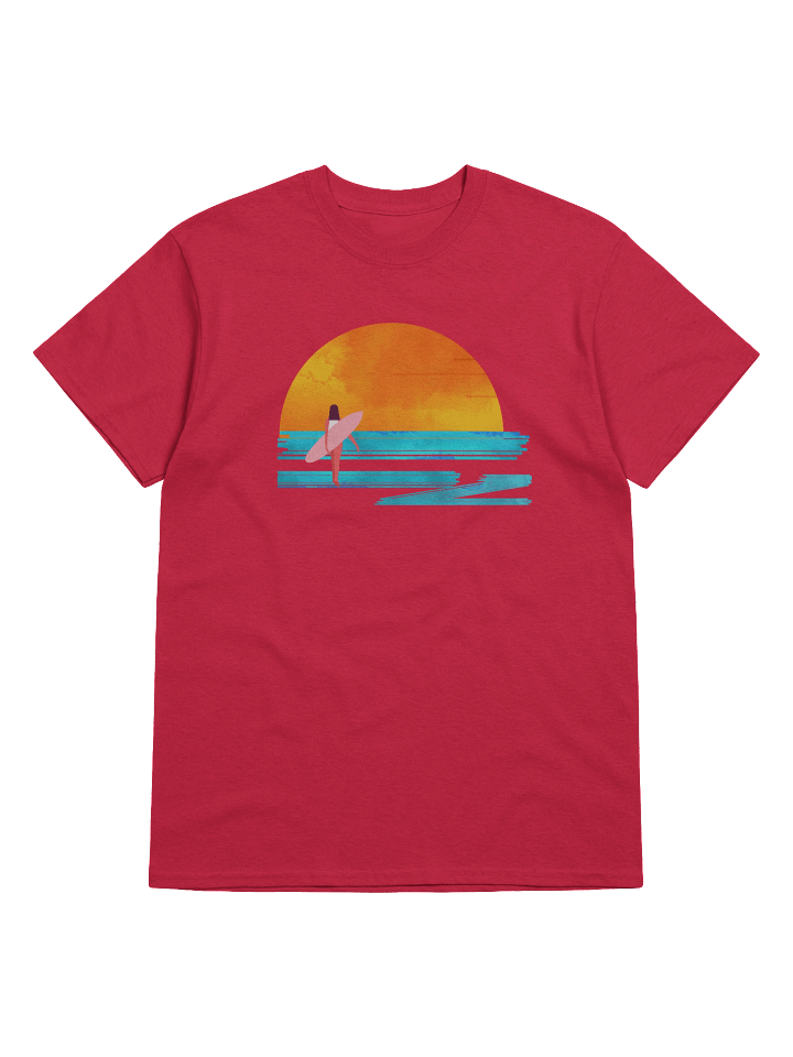 Surf Girl Sunset Tee | Retro Ocean Vibes & Vintage Summer Style product image (17)