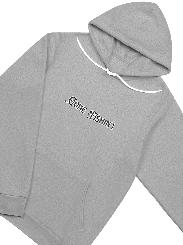 Gone Fishin' Vintage Inspired Back Graphic - Hoodie product image (1)