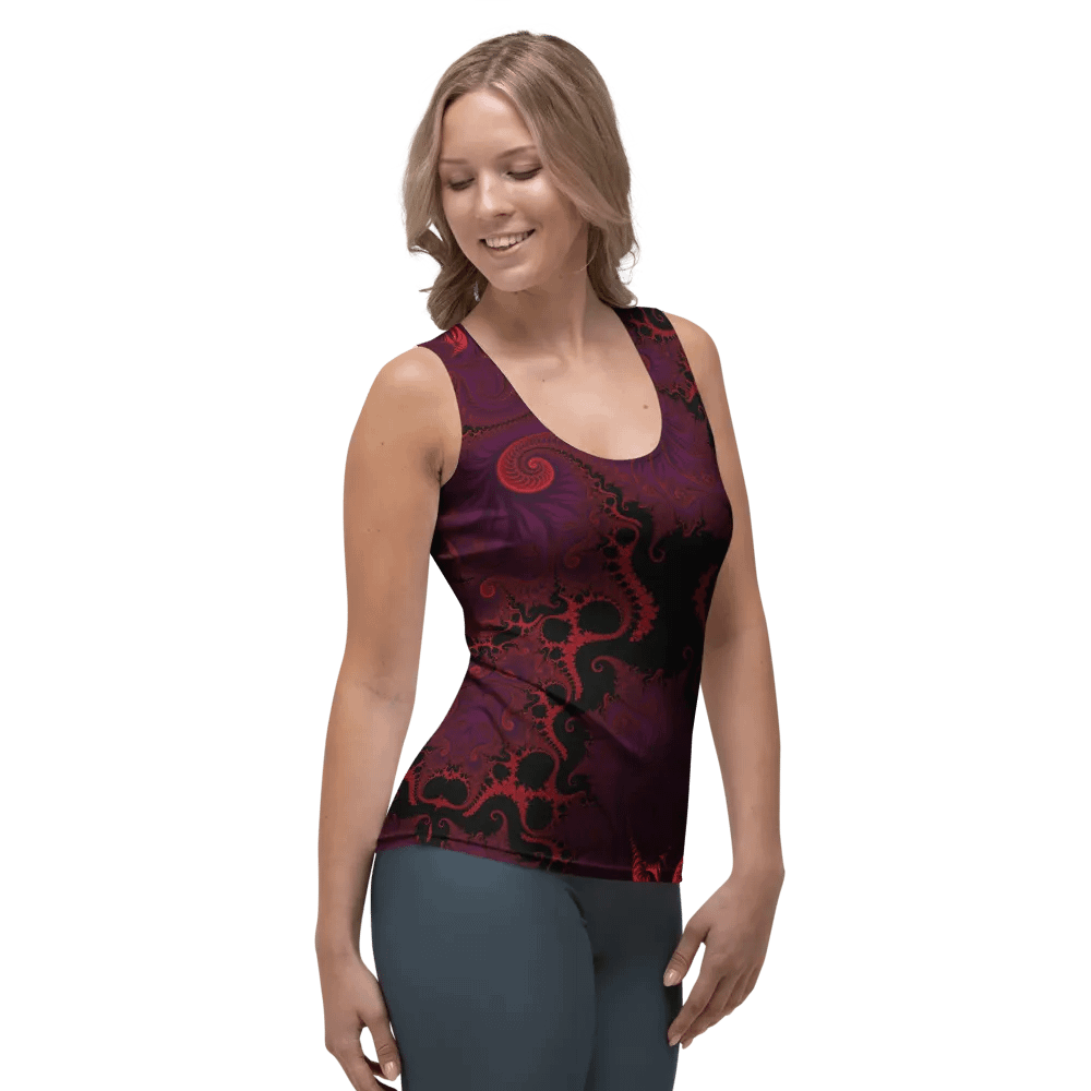 Fractal women's tank top - Mercurial Marrow product image (4)
