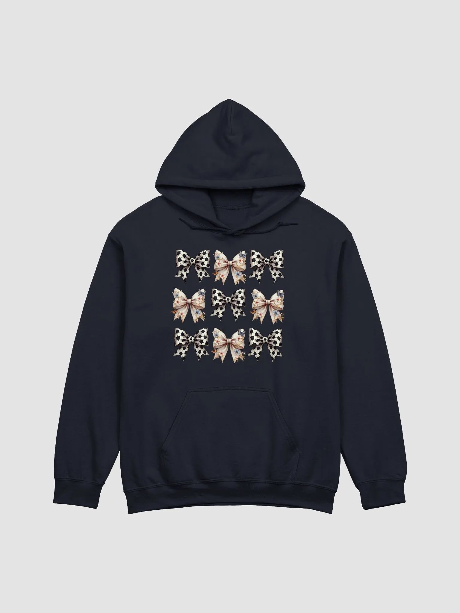 Spring Bows Soccer Floral Dreams Hoodie product image (13)