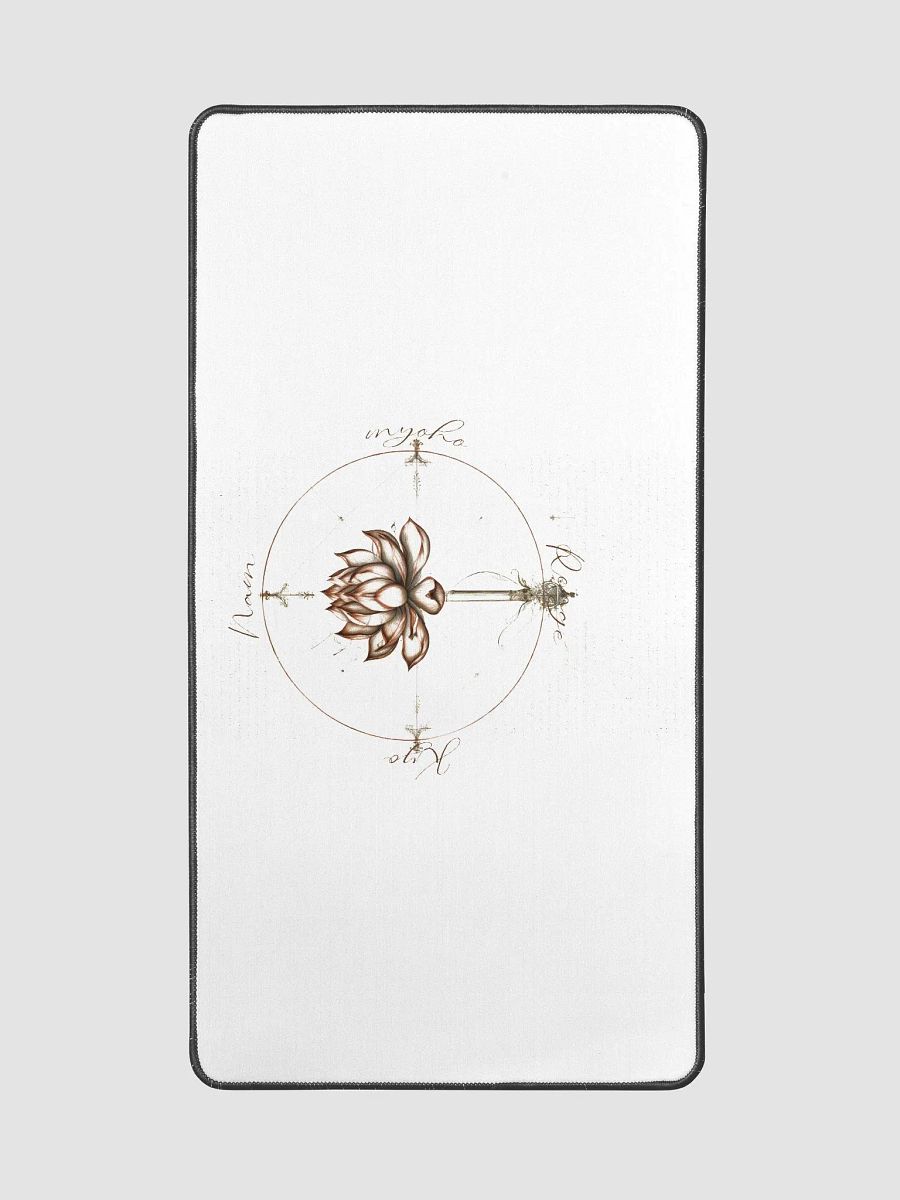 Nam Myoho Renge Kyo: Lotus da Vinci Desk Mat product image (2)