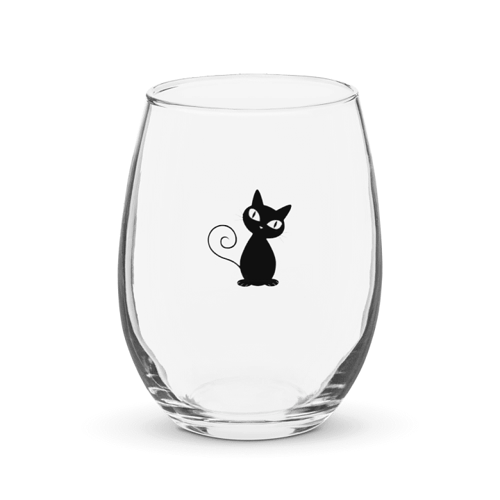 Kitten Customizable Stemless Celebration Glass product image (1)