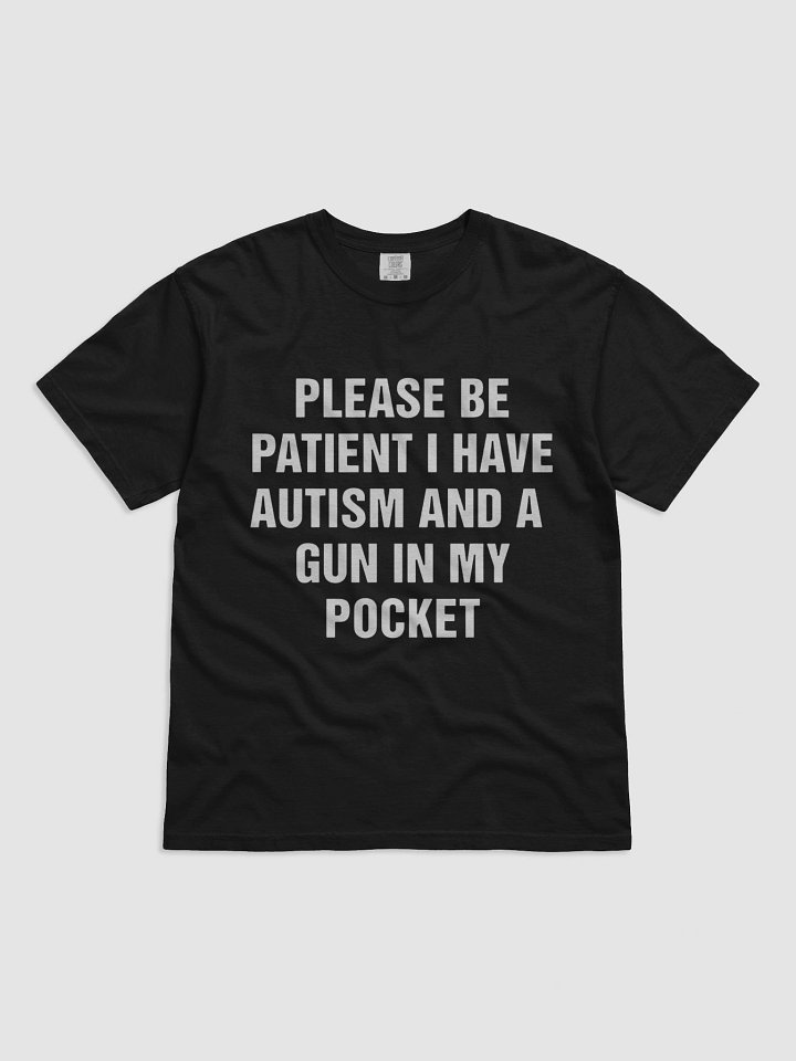Please Be Patient I Have Autism In My Pocket Shirt product image (1)