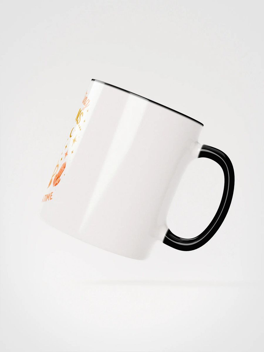 "Manifest & Sip" Ceramic Mug with Color Inside | Manifesting Millions Daily product image (4)